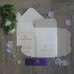Transparent Acrylic Invitation Card with Ivory Pocket Simple Style Invitation 